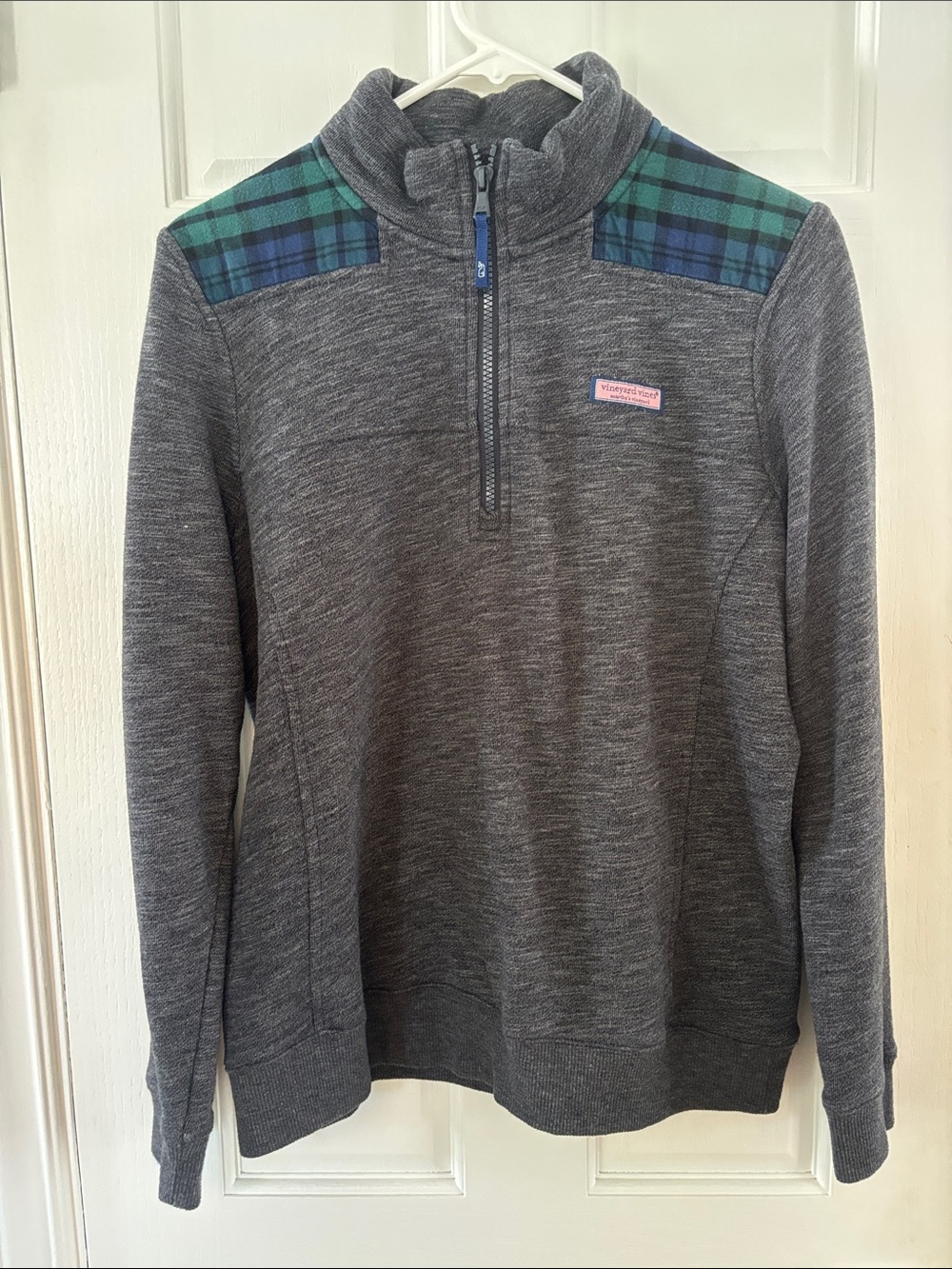 Vineyard Vines 1/4 zip Navy Shep Martha’s Vineyard Pullover Sweatshirt